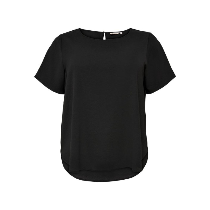 Carmakoma CARVICA SS AOP TOP NOOS Black | Freewear CARVICA SS AOP TOP NOOS - www.freewear.nl - Freewear