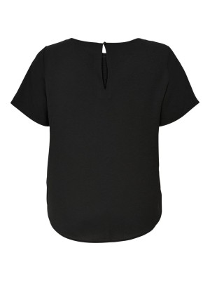 Carmakoma CARVICA SS AOP TOP NOOS Black | Freewear CARVICA SS AOP TOP NOOS - www.freewear.nl - Freewear