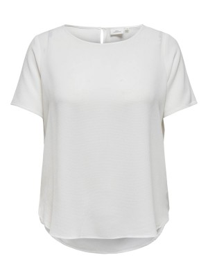 Carmakoma CARVICA SS AOP TOP NOOS Cloud Dancer | Freewear CARVICA SS AOP TOP NOOS - www.freewear.nl - Freewear