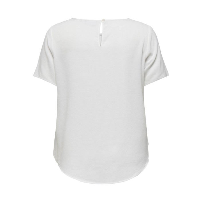 Carmakoma CARVICA SS AOP TOP NOOS Cloud Dancer | Freewear CARVICA SS AOP TOP NOOS - www.freewear.nl - Freewear