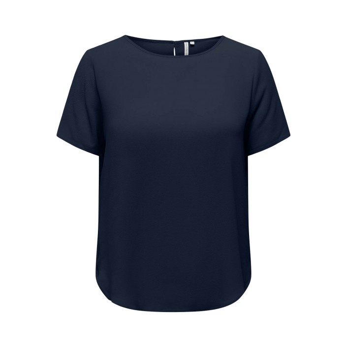 Carmakoma CARVICA SS AOP TOP NOOS Mood Indigo | Freewear CARVICA SS AOP TOP NOOS - www.freewear.nl - Freewear