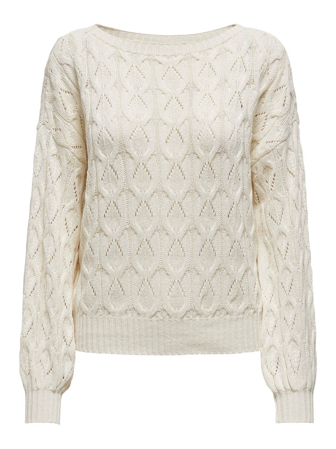 ONLY ONLBRYNN LIFE STRUCTURE L/S PUL KNT NOOS Dames Trui - Maat XS