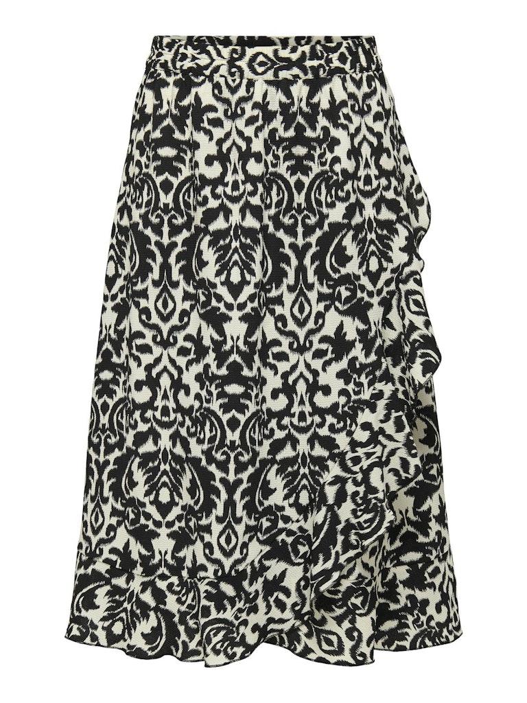ONLY ONLCARLY FLOUNCE LONG SKIRT WVN NOOS Dames Rok - Maat S