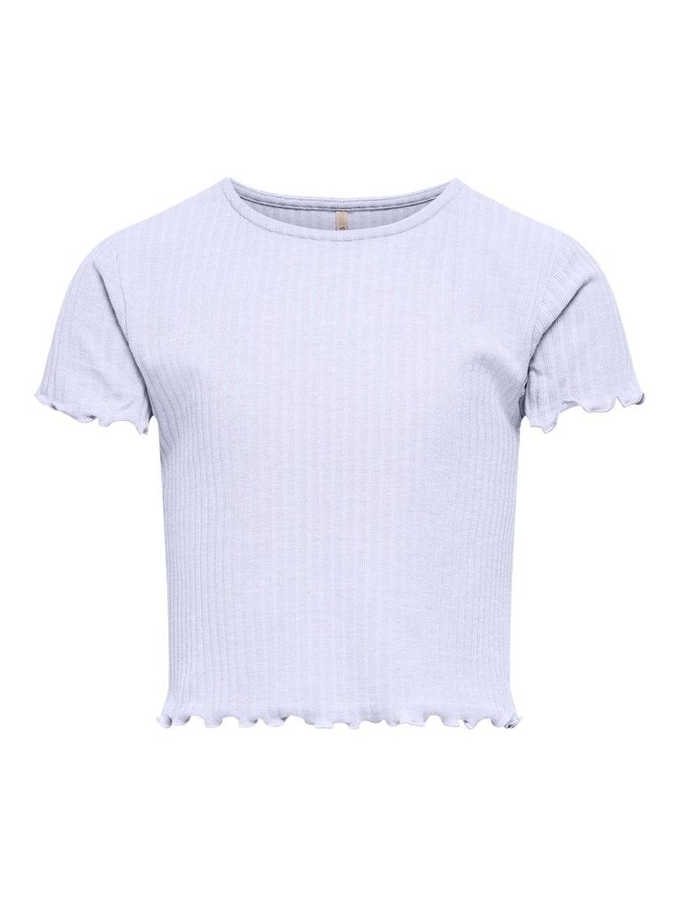 KIDS ONLY KONNELLA S/S O-NECK TOP NOOS JRS Meisjes Top - Maat 134/140