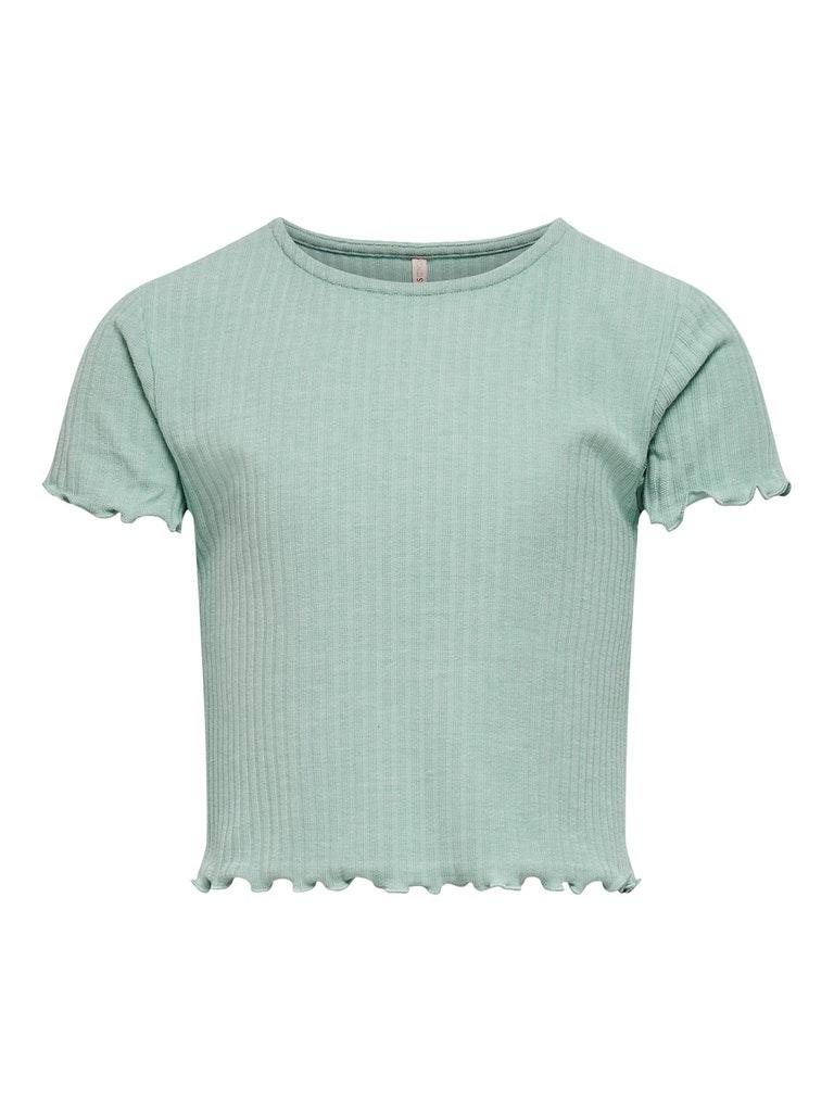 KIDS ONLY KONNELLA S/S O-NECK TOP NOOS JRS Meisjes Top - Maat 146/152