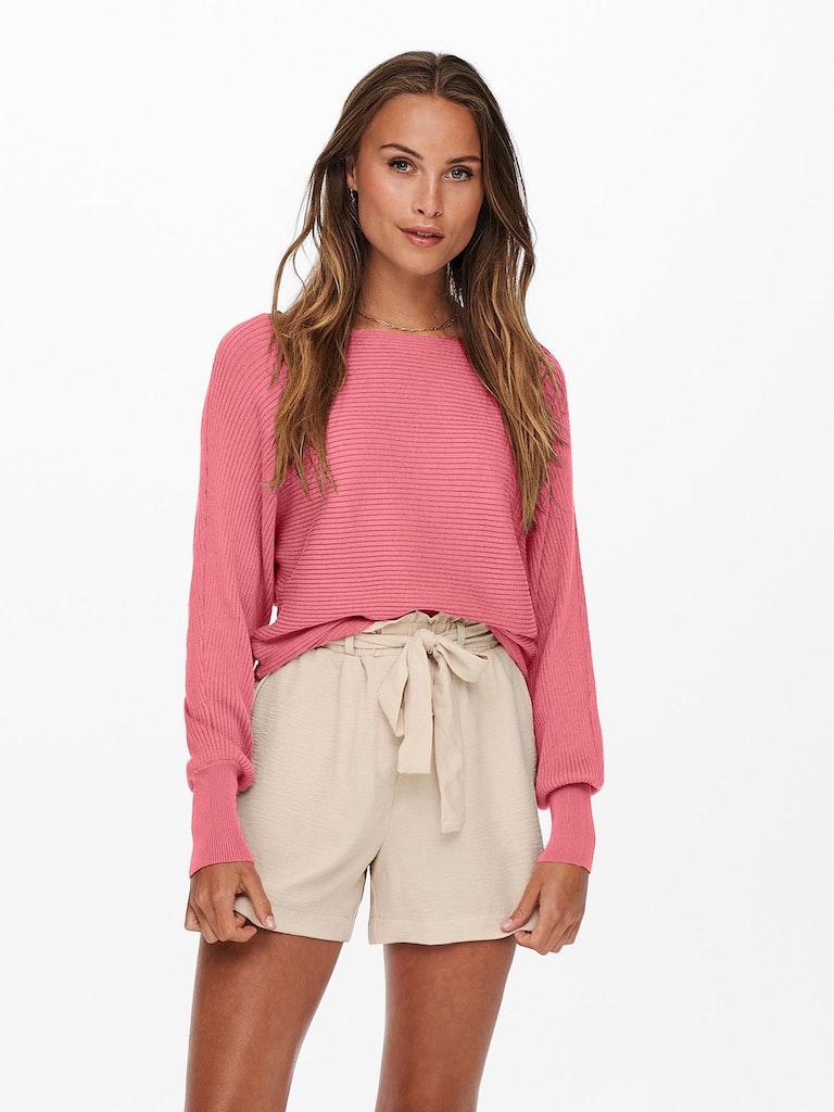 Only ONLADALINE LS SHORT PULL - Tea Rose Rose