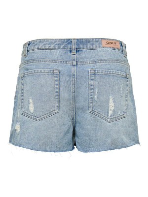 Only ONLTEXAS LIFE REG LB DNM SKORT BJ Light Blue Denim | Freewear ONLTEXAS LIFE REG LB DNM SKORT BJ - www.freewear.nl - Freewear