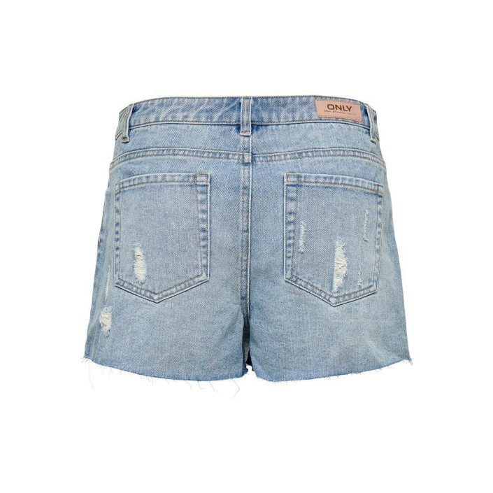 Only ONLTEXAS LIFE REG LB DNM SKORT BJ Light Blue Denim | Freewear ONLTEXAS LIFE REG LB DNM SKORT BJ - www.freewear.nl - Freewear