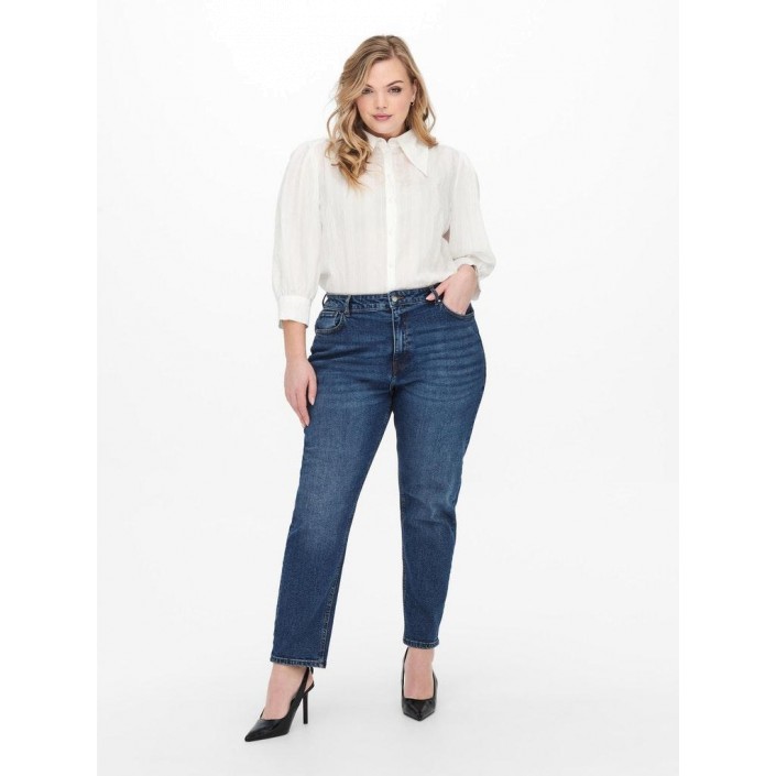 Carmakoma CARENEDA MOM JEANS DNM NOOS Dark Blue Denim | Freewear CARENEDA MOM JEANS DNM NOOS - www.freewear.nl - Freewear