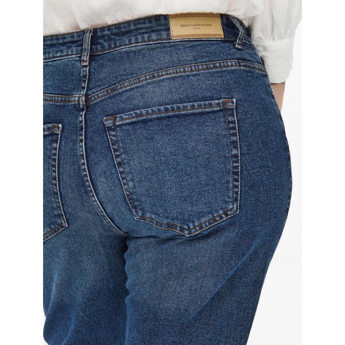 Carmakoma CARENEDA MOM JEANS DNM NOOS Dark Blue Denim | Freewear CARENEDA MOM JEANS DNM NOOS - www.freewear.nl - Freewear