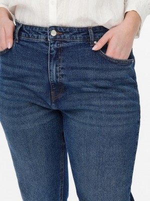 Carmakoma CARENEDA MOM JEANS DNM NOOS Dark Blue Denim | Freewear CARENEDA MOM JEANS DNM NOOS - www.freewear.nl - Freewear