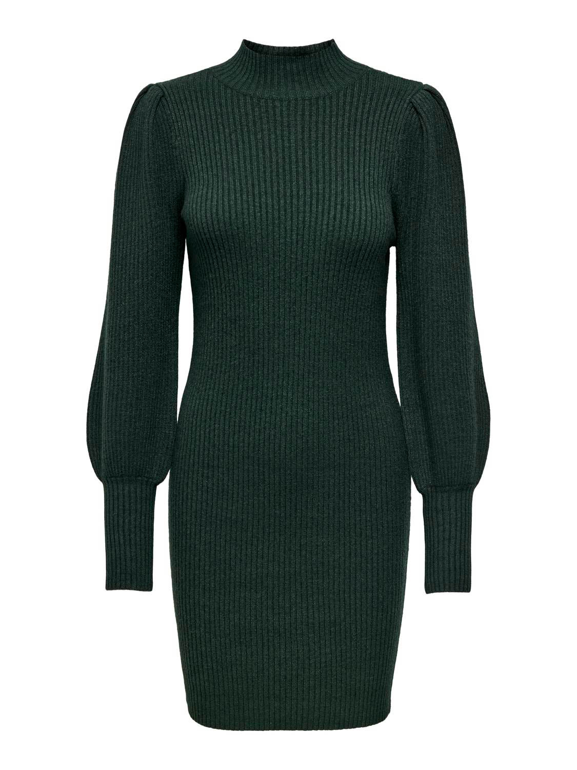 ONLY ONLKATIA L/S DRESS KNT NOOS Dames Jurk - Maat S