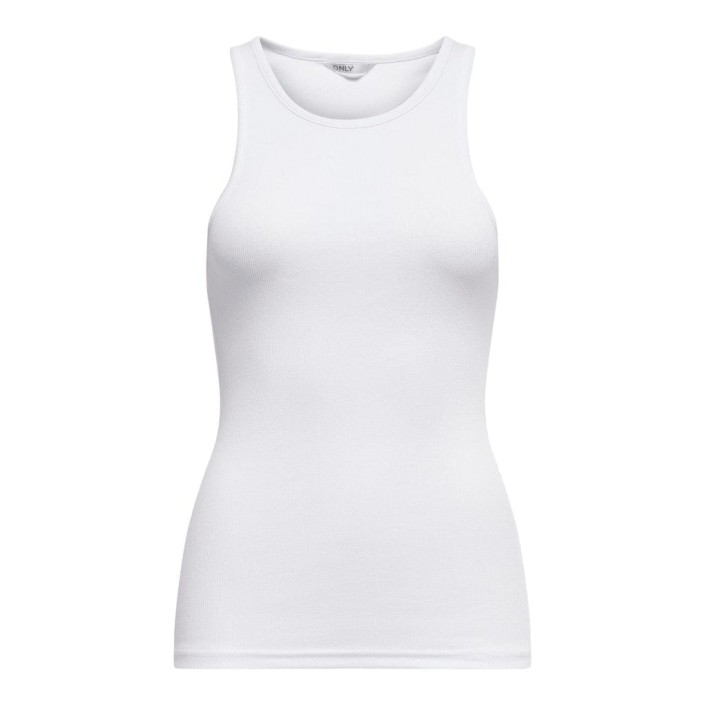 Only ONLKENYA RIB TANK TOP JRS NOOS White | Freewear ONLKENYA RIB TANK TOP JRS NOOS - www.freewear.nl - Freewear