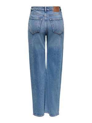 Only ONLJUICY HW WIDE LEG REA365  NOOS Medium Blue Denim/NAS365 | Freewear ONLJUICY HW WIDE LEG REA365  NOOS - www.freewear.nl - Freewear