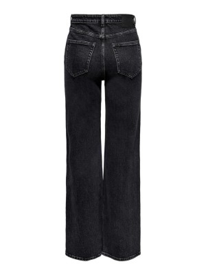 Only ONLJUICY HW WIDE LEG REA244 NOOS Black Denim/NAS244 | Freewear ONLJUICY HW WIDE LEG REA244 NOOS - www.freewear.nl - Freewear