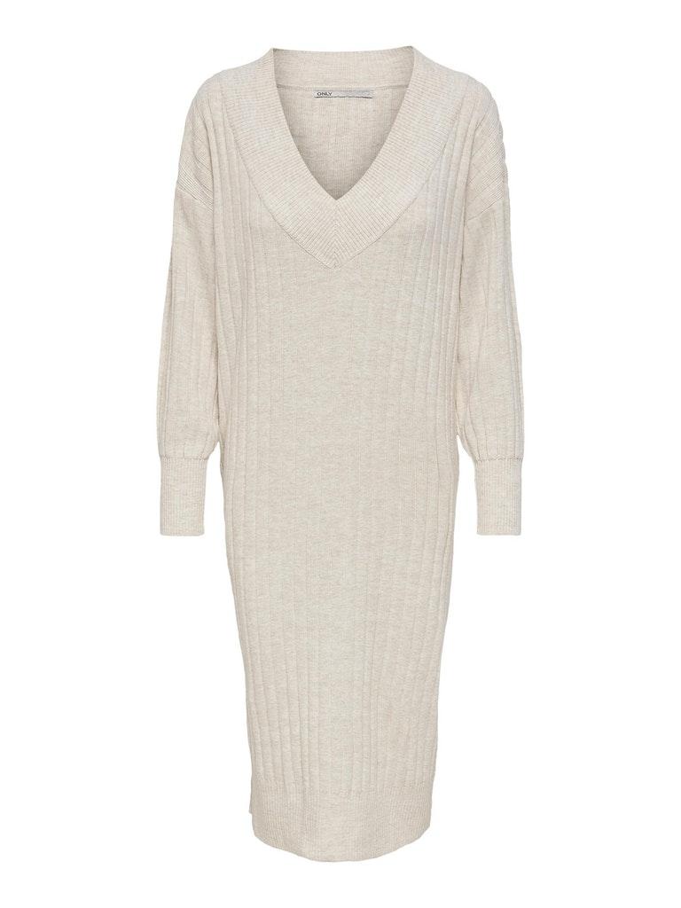 Jurk Only , Beige , Dames