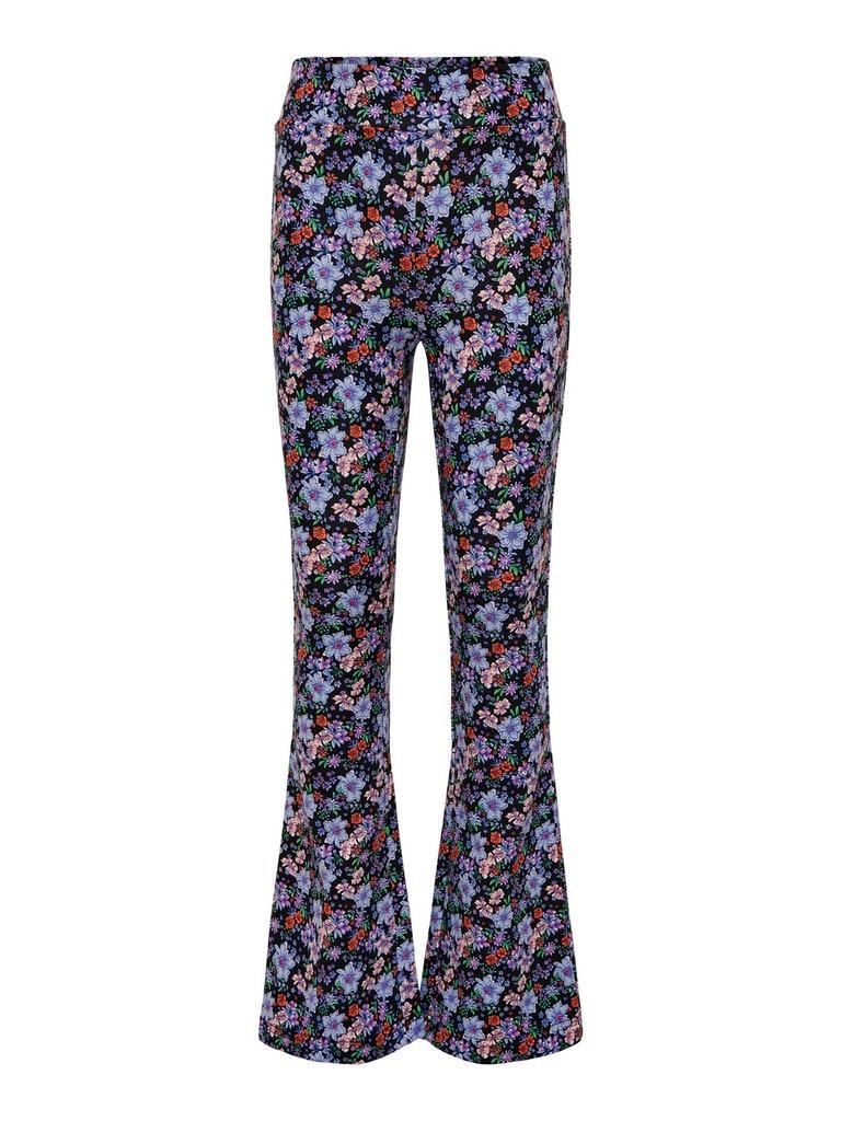 Kids ONLY KOGPAIGE FLARED PANT AOP PNT Meisjes Broek - Maat 158