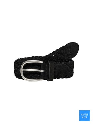 Carmakoma CARLOUISA BRAIDED LEATHER JEANS BEL: Black | Freewear CARLOUISA BRAIDED LEATHER JEANS BEL: - www.freewear.nl - Freewear