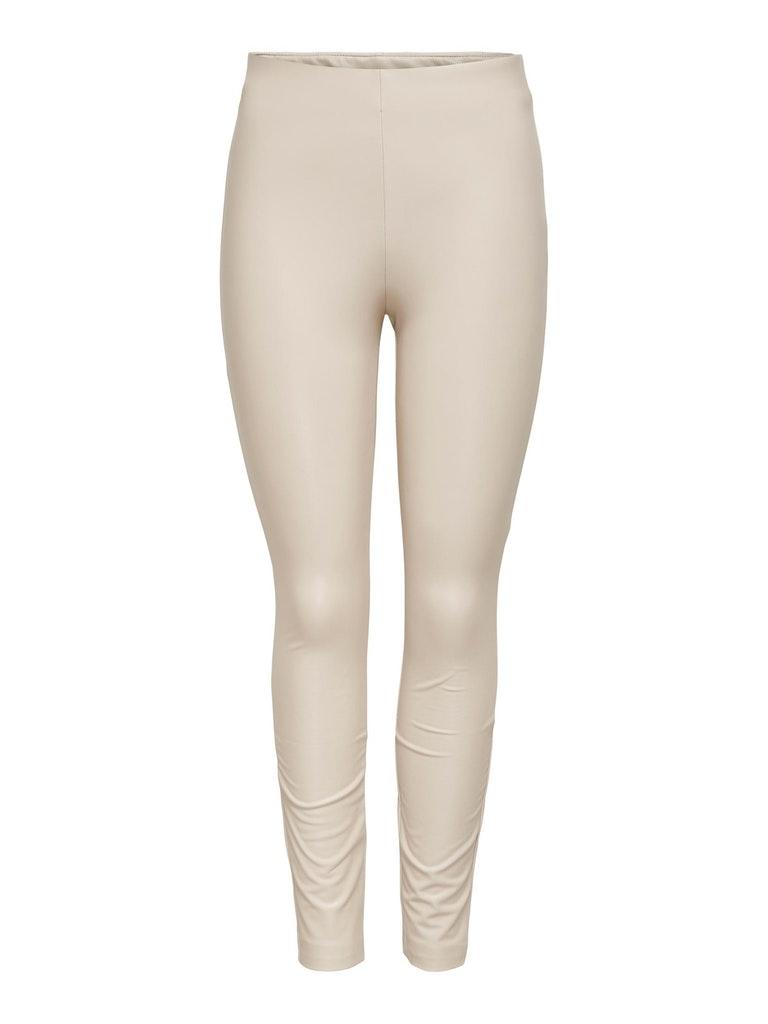 ONLY ONLHANNA FAUX LEATHER HW LEGGING CC OTW Dames Legging - Maat M