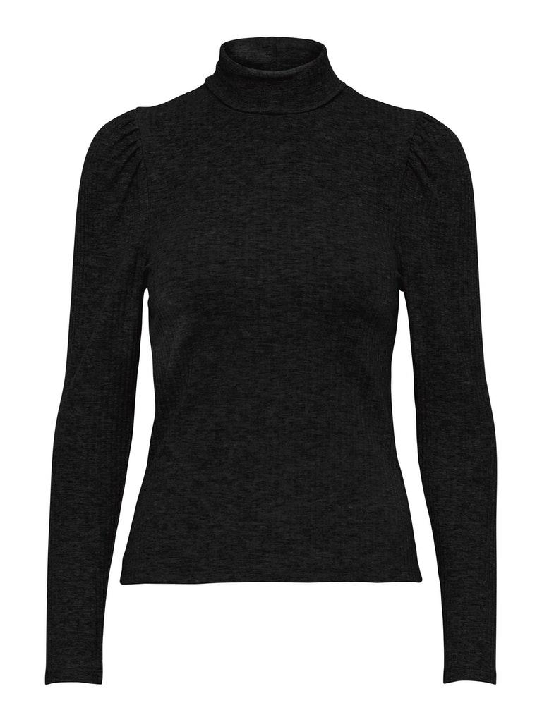 ONLY ONLNELLA L/S HIGHNECK PUFF TOP JRS Dames T-Shirt  - Maat XS