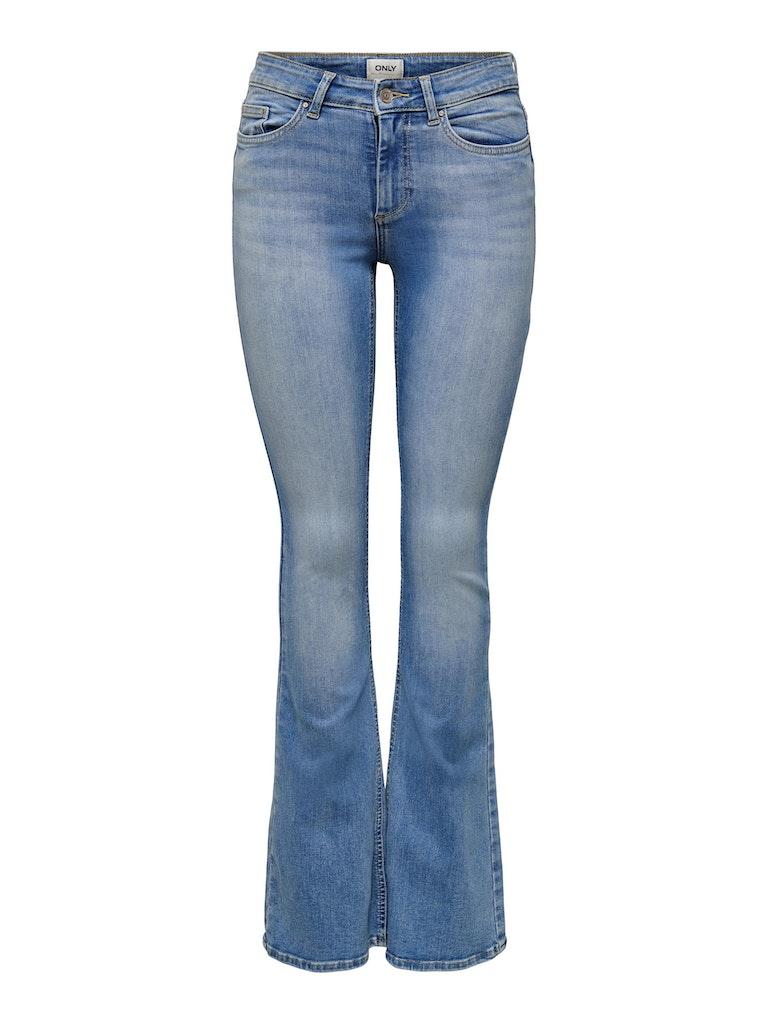 Only Blush Mid Flared Denim