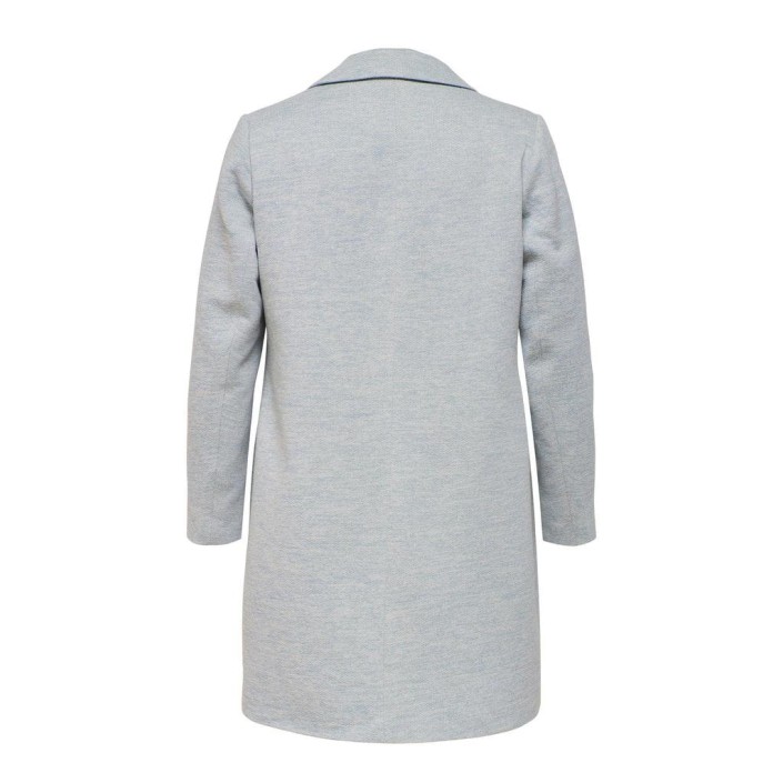 Carmakoma CARCARRIE MEL COAT OTW Dusty Blue/MELANGE | Freewear CARCARRIE MEL COAT OTW - www.freewear.nl - Freewear