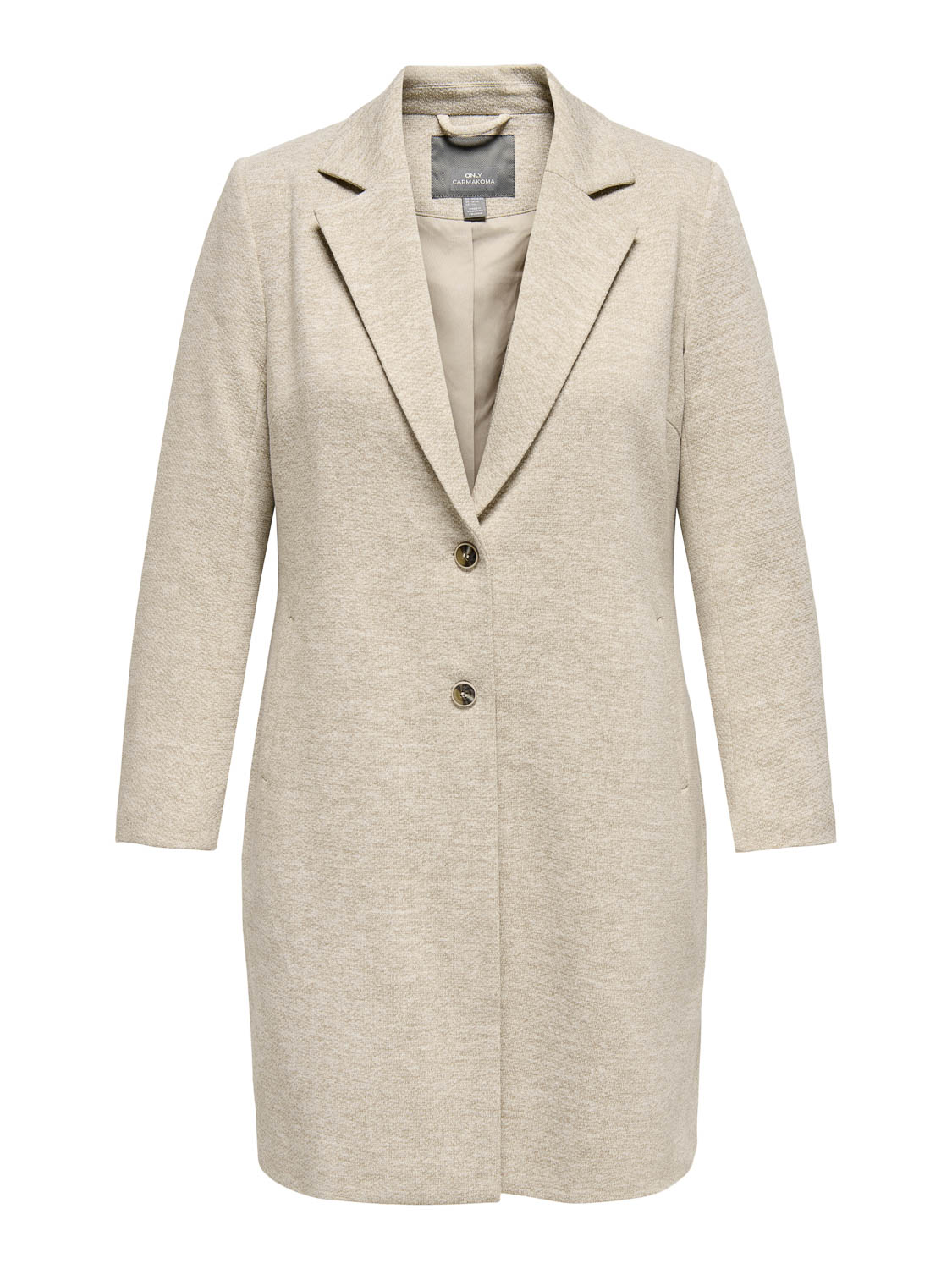 ONLY CARMAKOMA - CARCARRIE MEL COAT OTW - Dames - Buitenjassen
