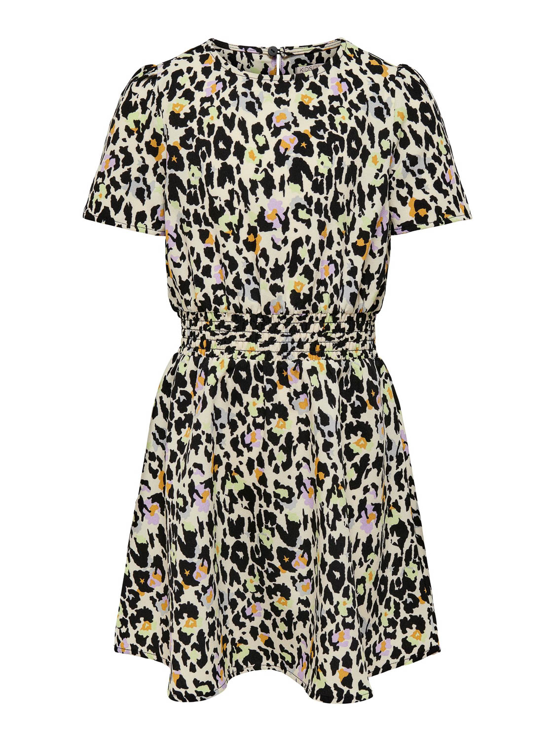 Kids ONLY KONSTARLY S/S DRESS PTM Meisjes Jurk - Maat 164