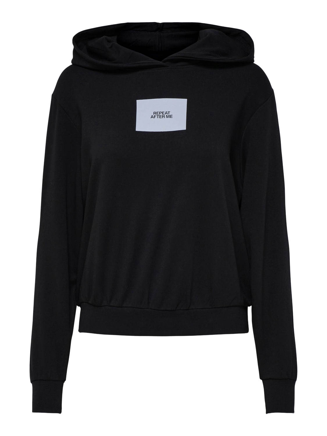 Only Ellis Life L/S Hood Box Swt Black ZWART XL