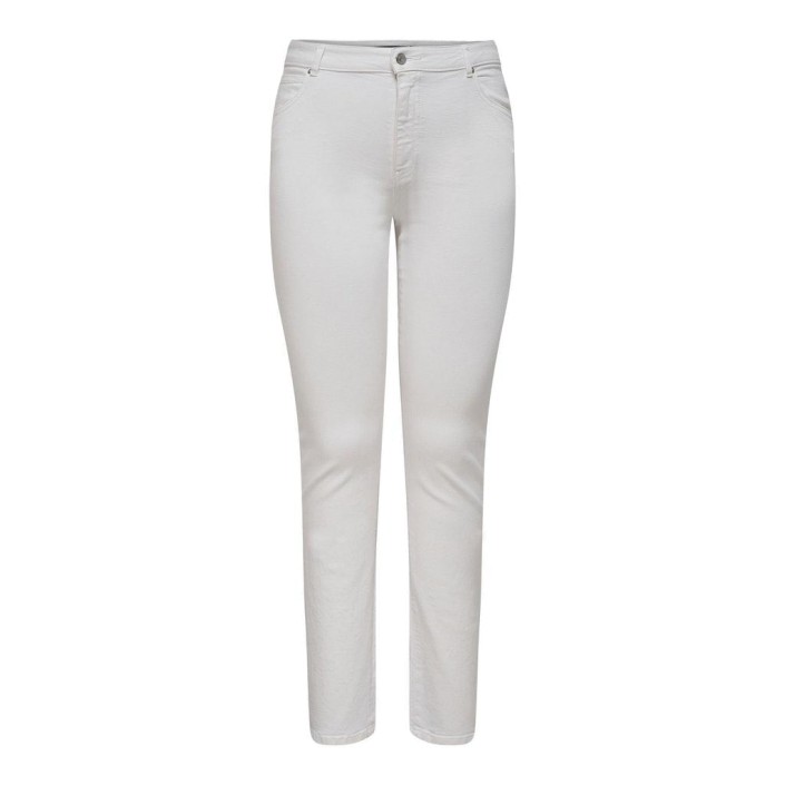 Carmakoma CARLAOLA HW SLIM JNS AZG270  DNMNOO: White | Freewear CARLAOLA HW SLIM JNS AZG270  DNMNOO: - www.freewear.nl - Freewear