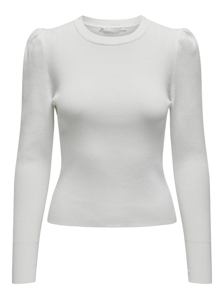 Only Onlsally L/s Puff Pullover Knt Noos