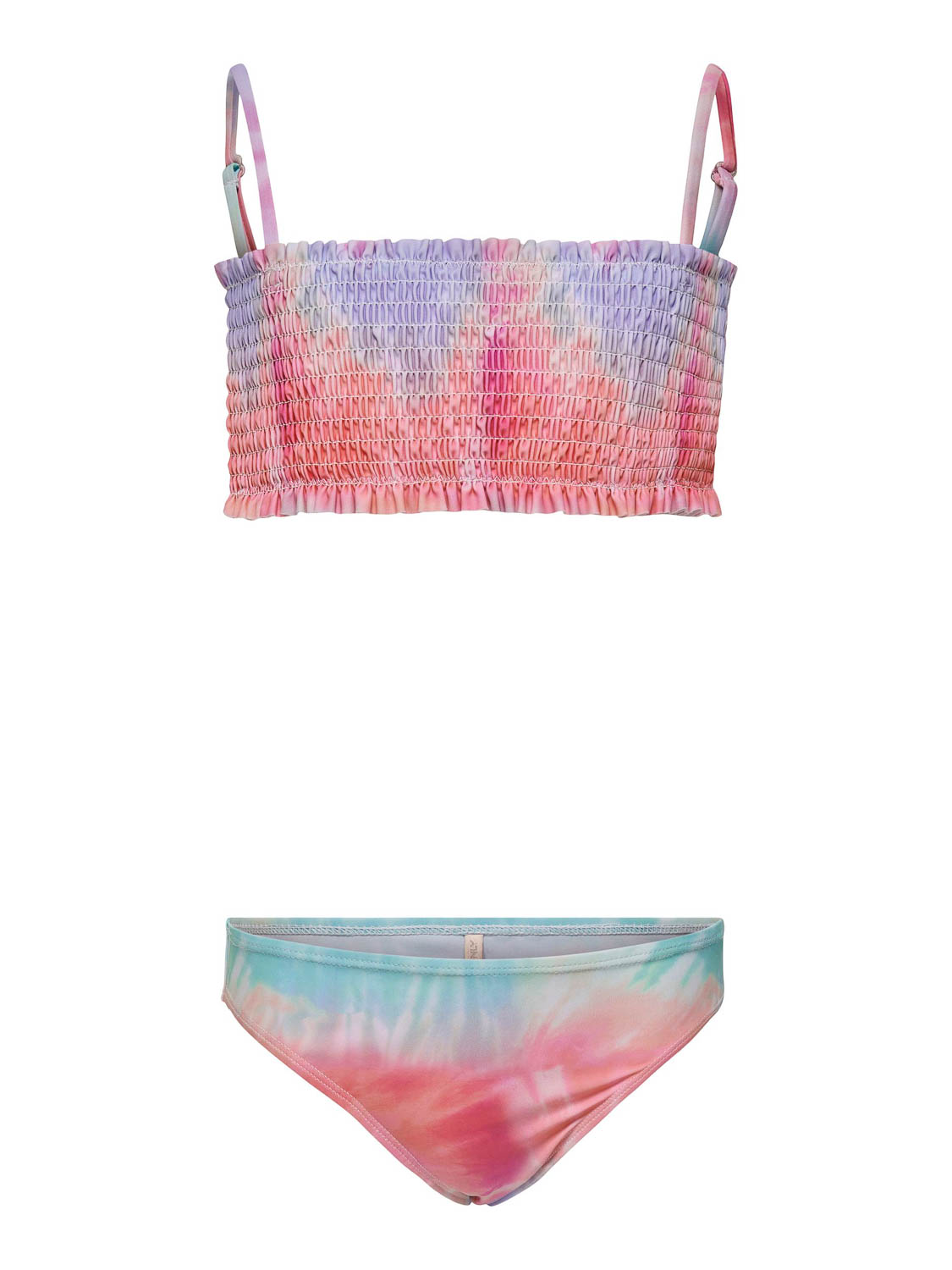 KIDS ONLY KONCAROLINE TIE DYE UV50 SMOCK BIKINI Meisjes Bikini  - Maat 146/152