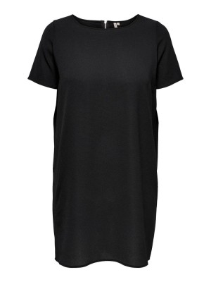 Carmakoma CARLUX SS TUNIC DRESS WVN NOOS Black | Freewear CARLUX SS TUNIC DRESS WVN NOOS - www.freewear.nl - Freewear