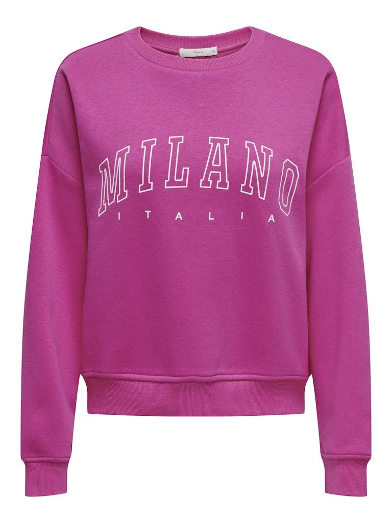 ONLSWEAT LIFE L/S CREW O.SIZE STATE NOOS
