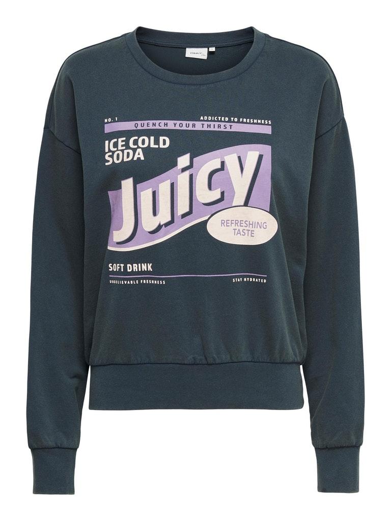 Only Trui Onltanya L/s O-neck Taste Box Swt 15255016 Phantom Dames Maat - XL