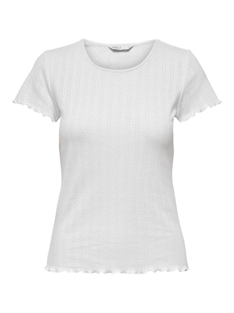 ONLY ONLCARLOTTA S/S TOP JRS NOOS Dames Top - Maat XS