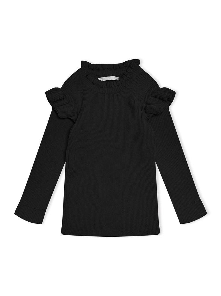 Kids ONLY KMGSALLY  L/S RUFFLE PULLOVER KNT Meisjes Trui - Maat 92