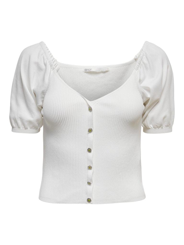 ONLY ONLDAISY S/S SWEATHEART CARDIGAN KNT Dames Vest - Maat M