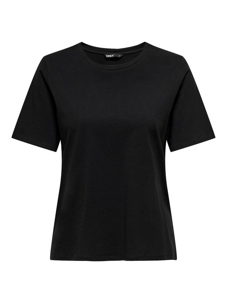 Only T-shirt Onlnew Only S/s Tee Jrs Noos 15256961 Black Dames Maat - M
