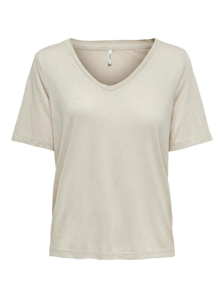 Only Onlelise S s V neck Top Jrs