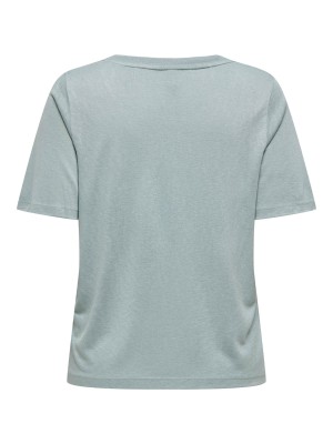 Only ONLELISE S/S V-NECK TOP JRS Abyss | Freewear ONLELISE S/S V-NECK TOP JRS - www.freewear.nl - Freewear