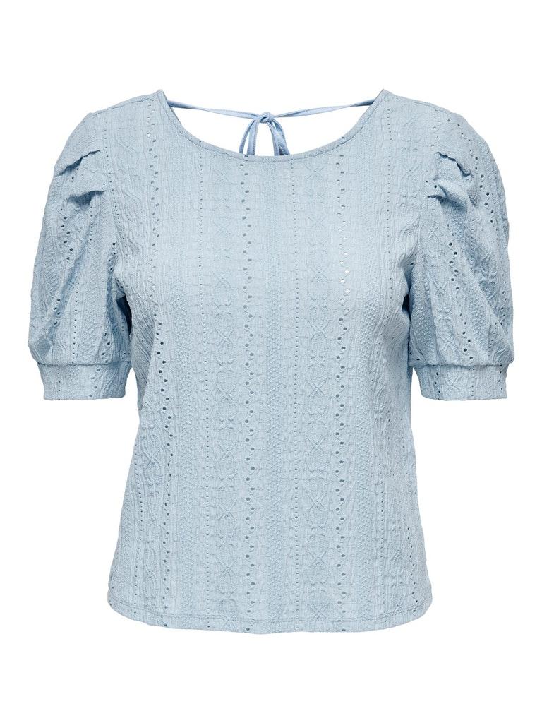 ONLY  Lela Puff 2/4 Top Jrs Cashmere Blue BLAUW L