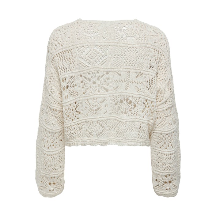Only ONLBEACH LIFE 7/8 O-N CARDIGAN KNT : Cloud Dancer | Freewear ONLBEACH LIFE 7/8 O-N CARDIGAN KNT : - www.freewear.nl - Freewear