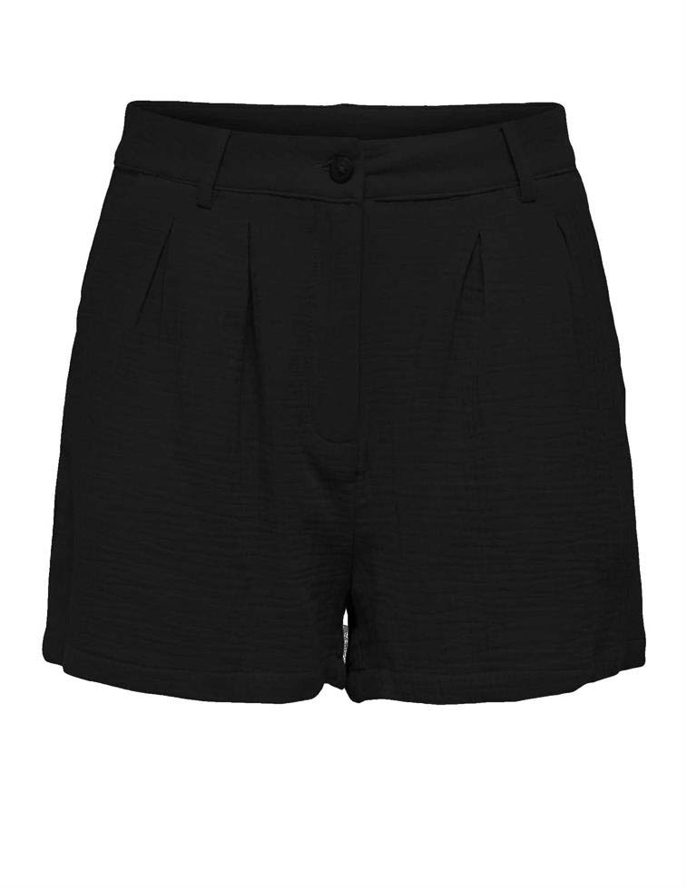 Only Broek Onlthyra Button Shorts  Wvn Cs 15257658 Black Dames Maat - XS