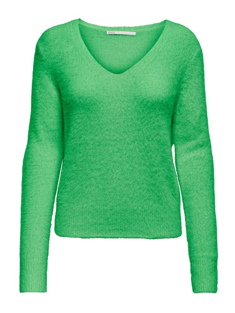 ONLY ONLELLA PIUMO LS V-NECK CC KNT Dames Trui - Maat XL