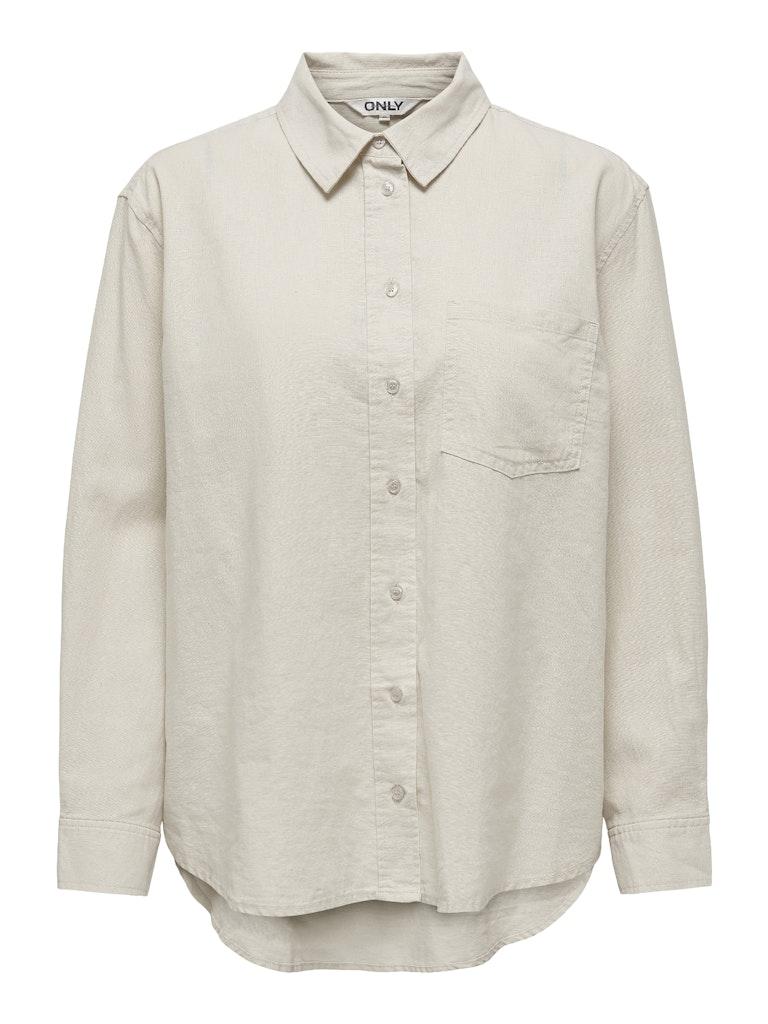 Only Onltokyo L s Linen Blend Shirt Pnt