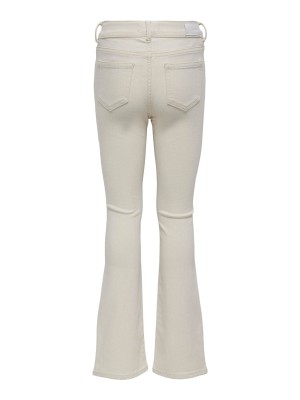 ONLY:KIDS ONLY KOGBLUSH MID FLARED CRO 019 Ecru | Freewear KOGBLUSH MID FLARED CRO 019 - www.freewear.nl - Freewear