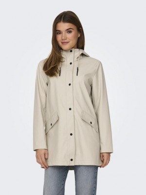 Only ONLELISA RAINCOAT OTW Silver Lining | Freewear ONLELISA RAINCOAT OTW - www.freewear.nl - Freewear