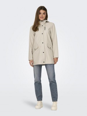 Only ONLELISA RAINCOAT OTW Silver Lining | Freewear ONLELISA RAINCOAT OTW - www.freewear.nl - Freewear