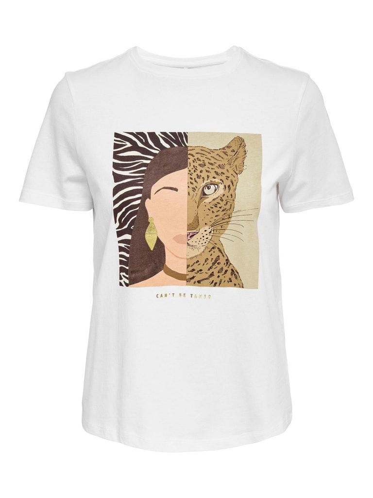 Only Onlamara S/s Reg Halfface Top Box J:
